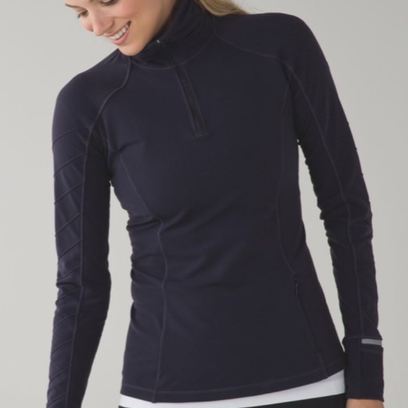 Lululemon Face The Frost 1/2 zip